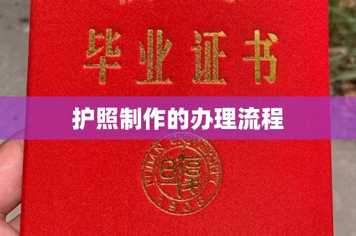 建阳护照制作的办理流程